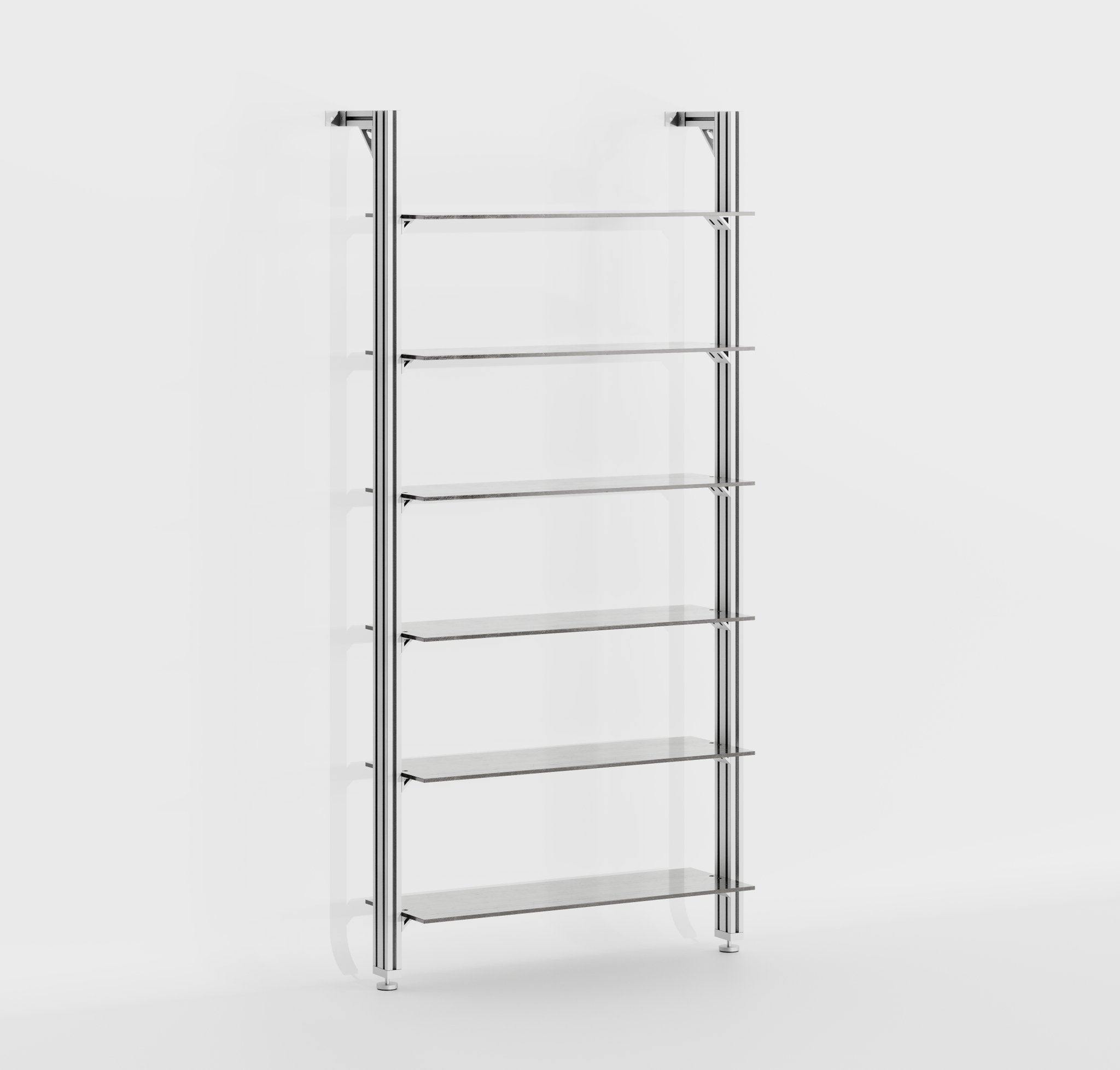 SC02 – Aluminum Shelving Unit - Sektor Furniture