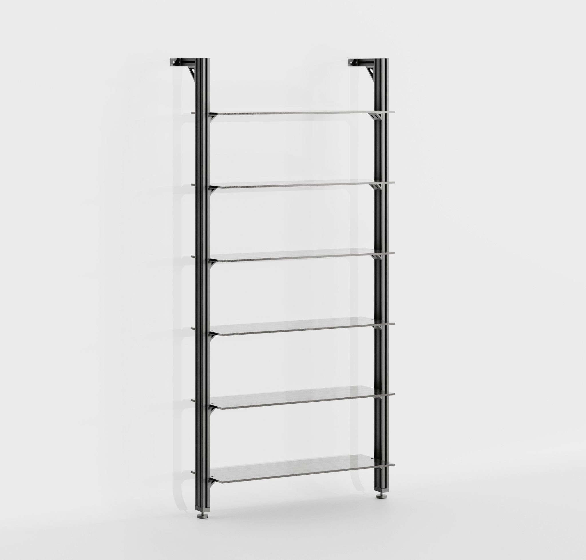 SC02 – Aluminum Shelving Unit - Sektor Furniture